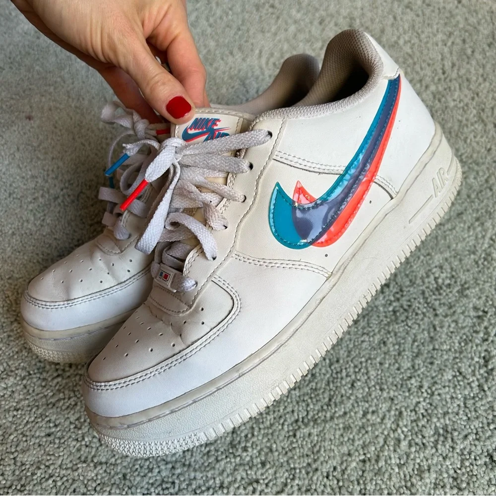 NIKE Air Force 1 LV8 KSA GS '3D Glasses' 2019 - Picture 4 of 13